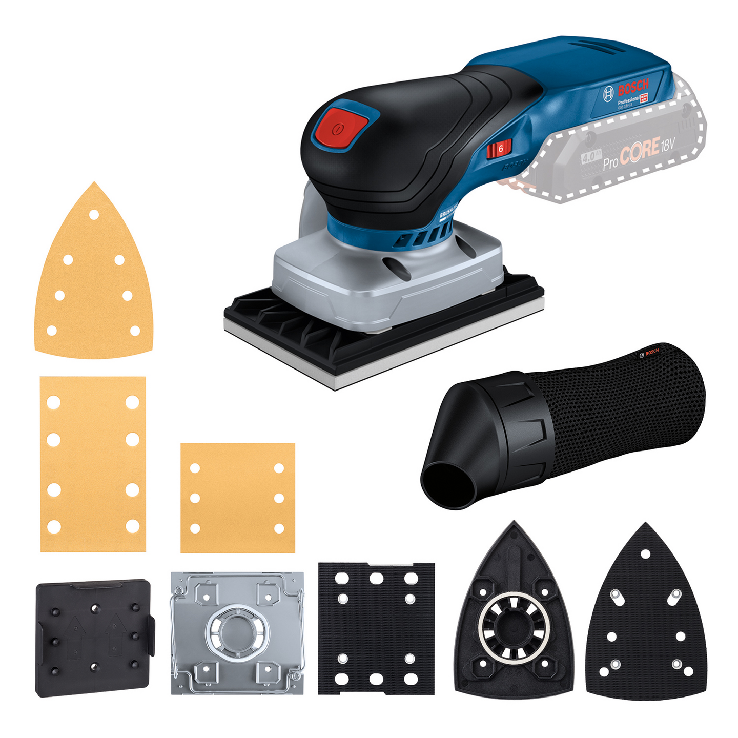 PLANSLIP BOSCH GSS 18V-13 SOLO, L-BOXX