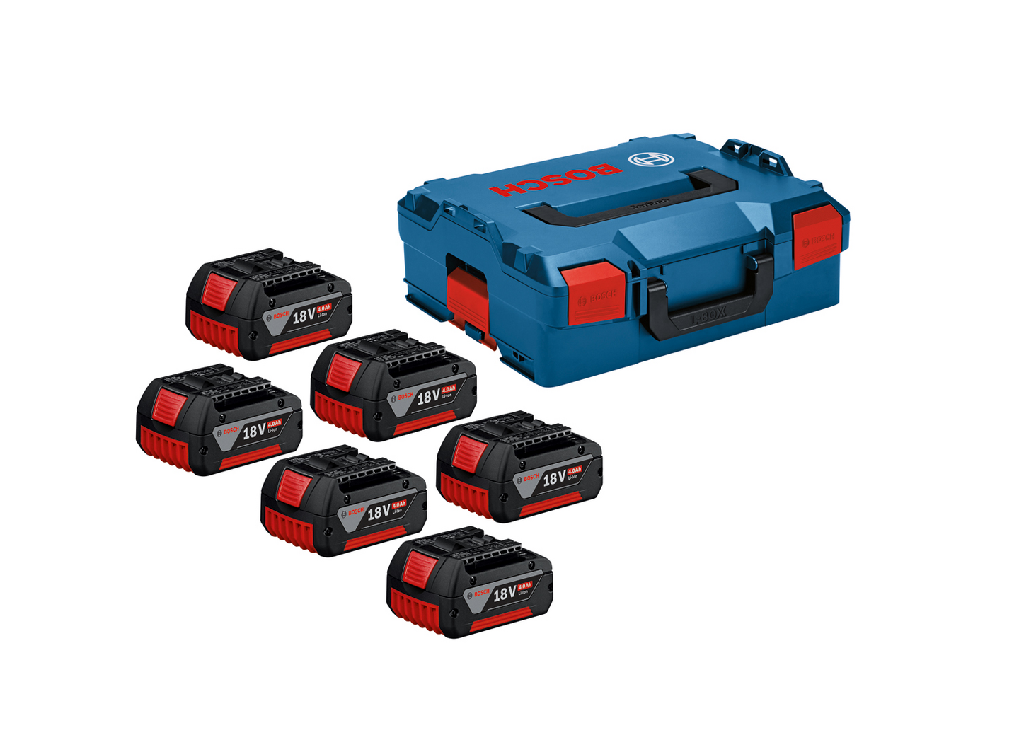 BATTERIPACK BOSCH 6X4,0AH L-BOXX
