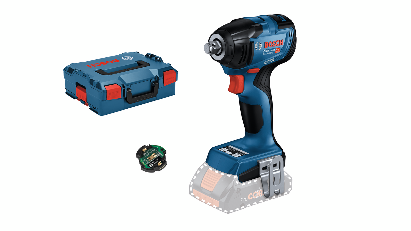 MUTTERDRAGARE BOSCH GDS 18V-210 C GCY L-BOXX