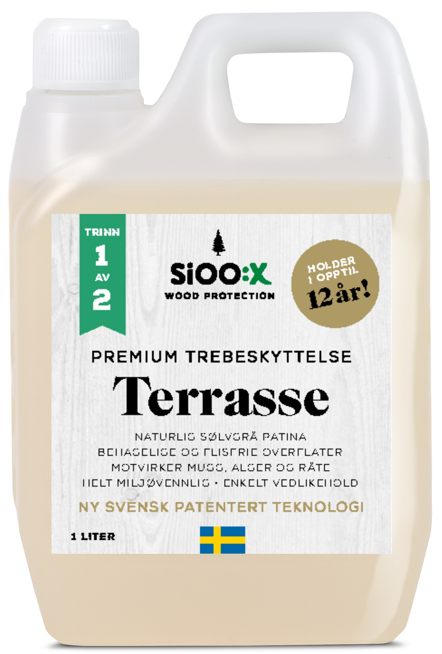 SIOO:X TERRASSE OVERFLATEBESKYTT 3L