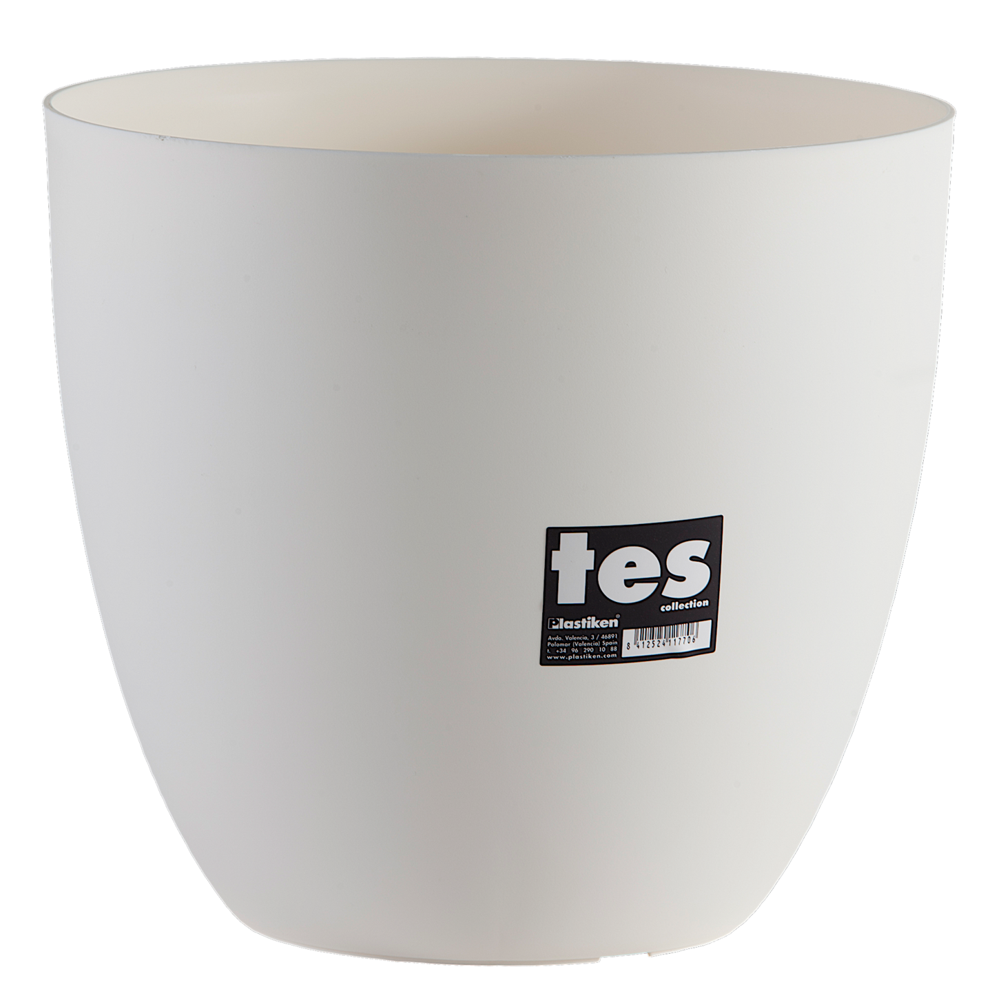 POTTE CUENCO 9,5L HVIT Ø:26CM