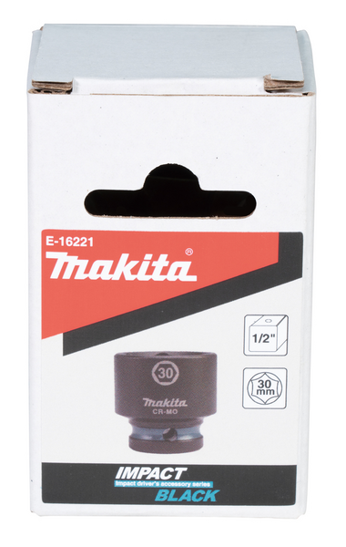 Voimahylsy Makita 1/2" Impact Black 30x44mm