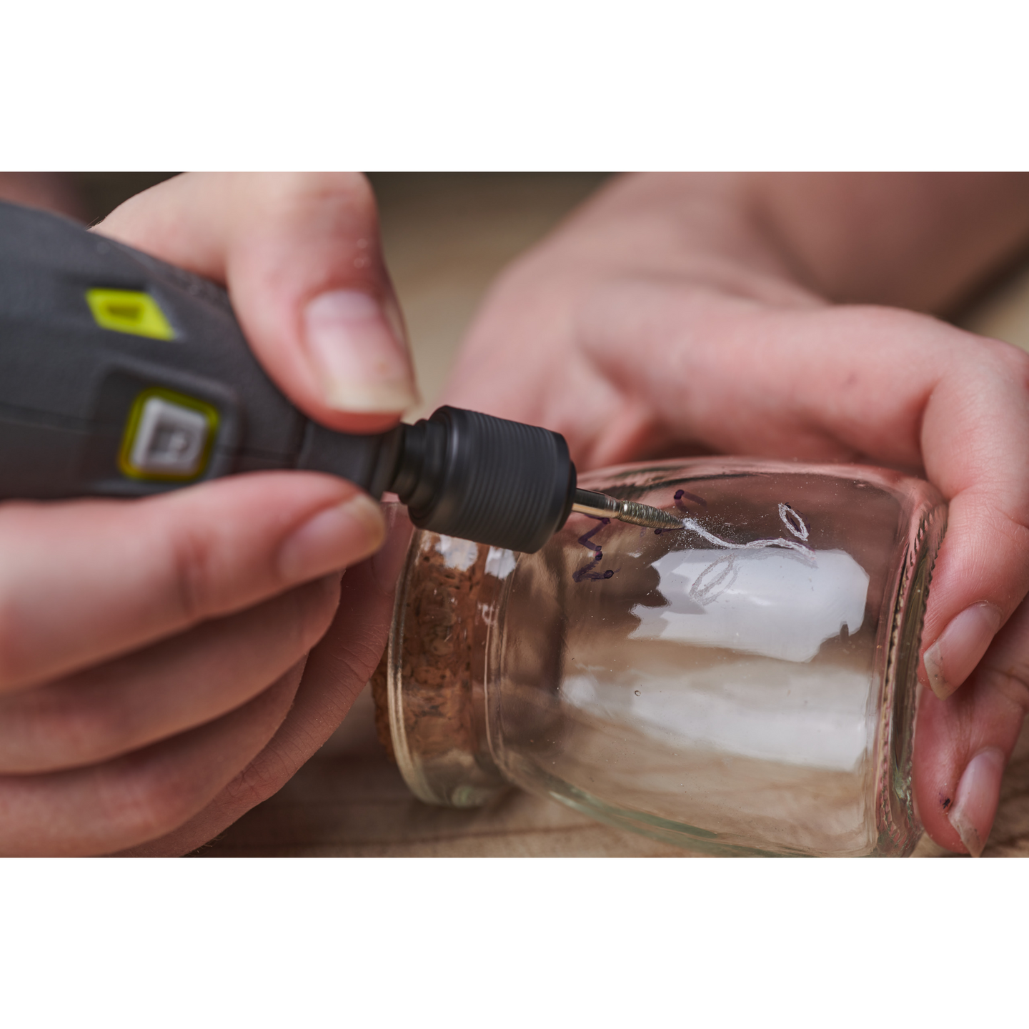 Timanttikaiverrusterä Ryobi kartiomaisella kärjellä 2,8mm