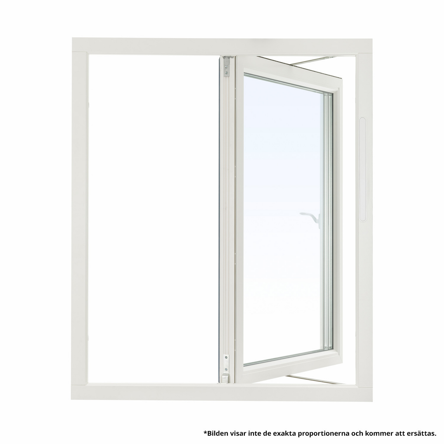 FÖNSTER VRID SIDESWING TRÄ/ALU 3-GLAS F2 14X13