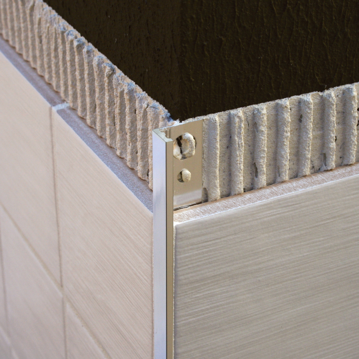 KAKELLIST SANDSTEN 10MM 2,5M ALUMINIUM ESA