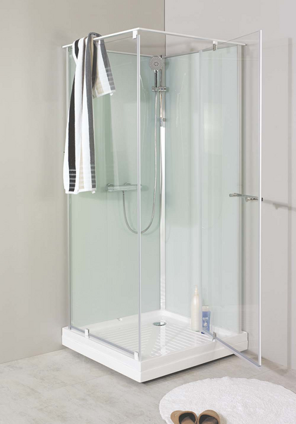 DUSCHKABIN NORO 79C OCEAN VITA, BAKVÄGGAR