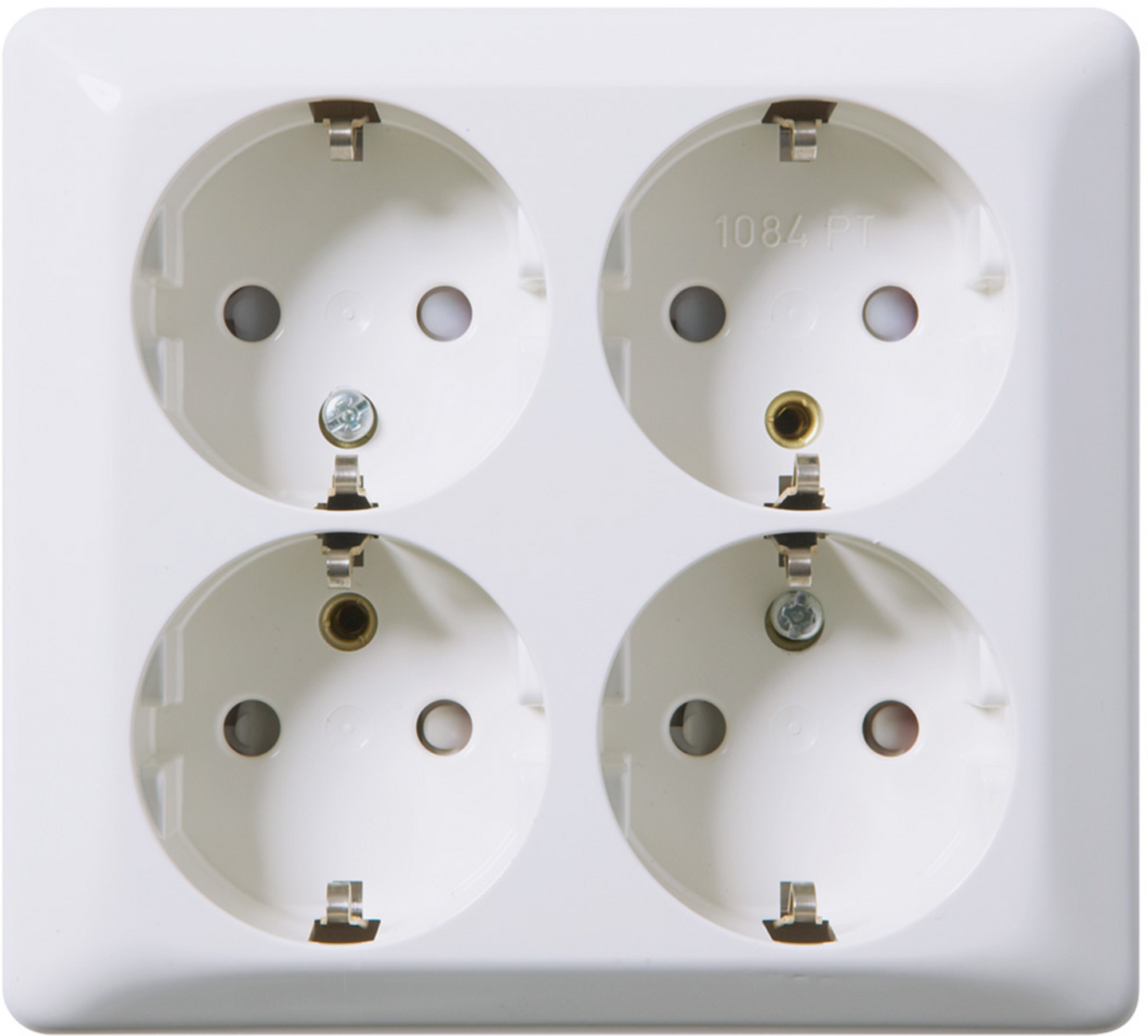 VÄGGUTTAG RS 4-V JORD UTP NORDIC RENVIT