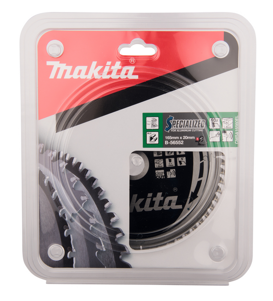 Pyörösahanterä Makita 165x20x1,8mm Z-60 alumiini