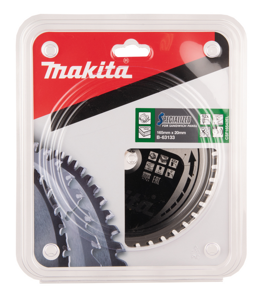 Pyörösahanterä Makita Sandwich 165x20x1,75mm Z-42