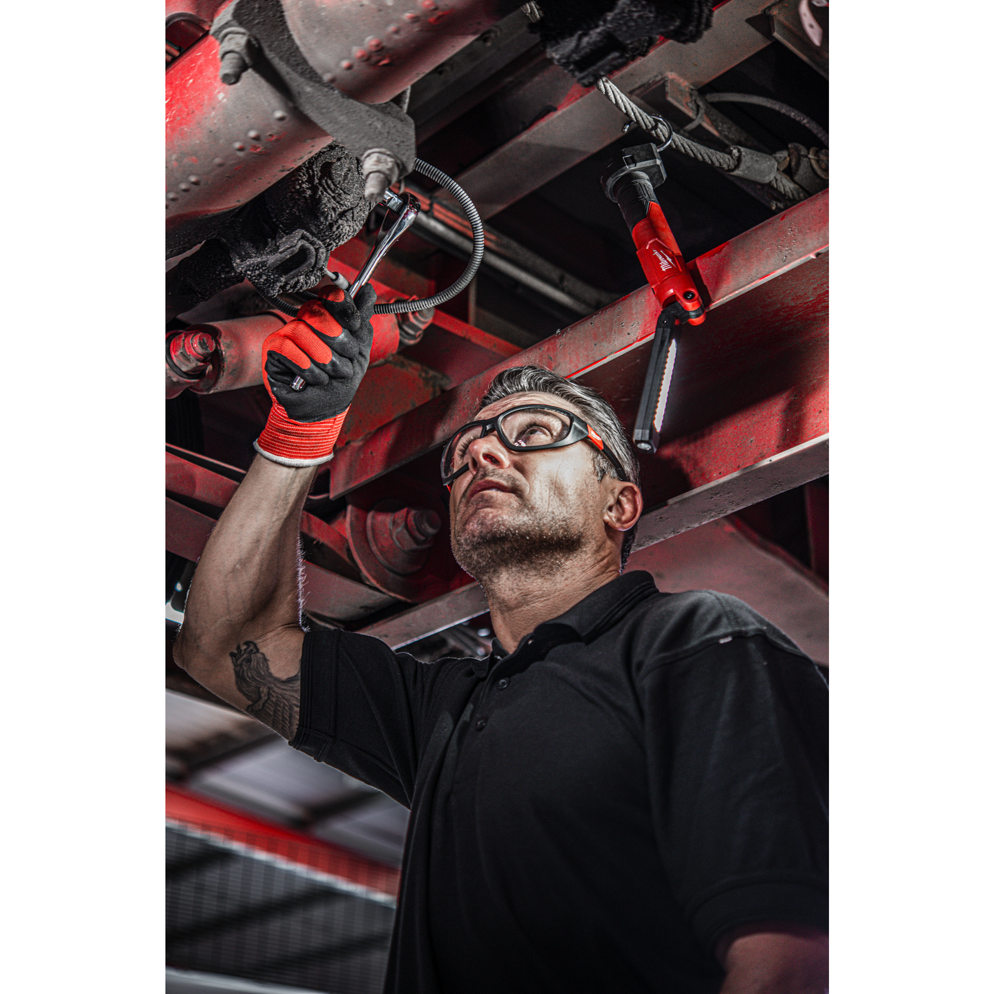 INSPEKTIONSLAMPA MILWAUKEE SL550-301 L4