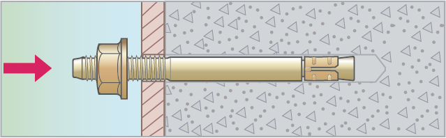 EXPANDER FZV M8X50 100ST GOLDEN ANCHOR