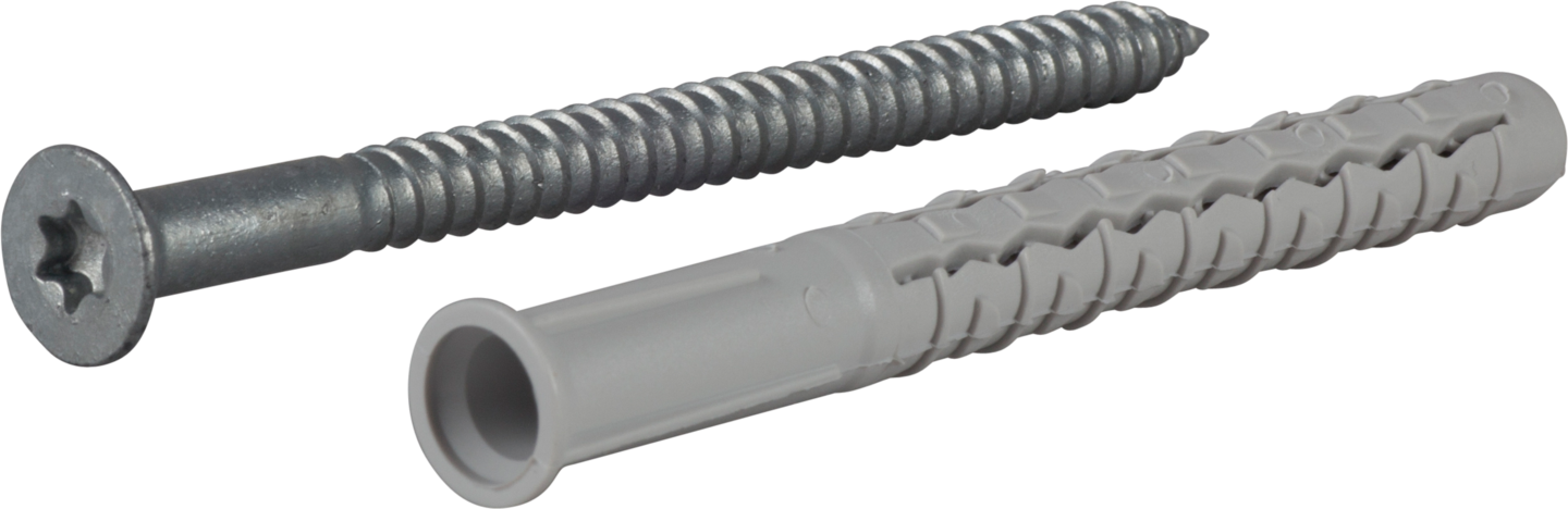 FASADPLUGG FZV C3 10X100 50ST TX40 FÖRSÄNKT SKALLE