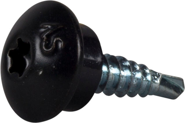 FARMARSKRUV ESSVE DECOR BORRSPETS SV RAL9011 TX25 FZB 4,8X20 250