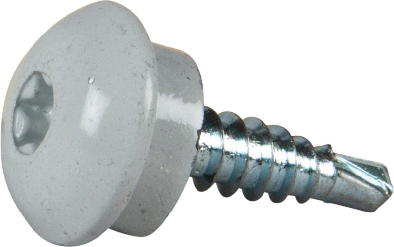 FARMARSKRUV ESSVE DECOR BS LJUSGRÅ RAL 7035 TX25 FZB 4,8X20 250ST