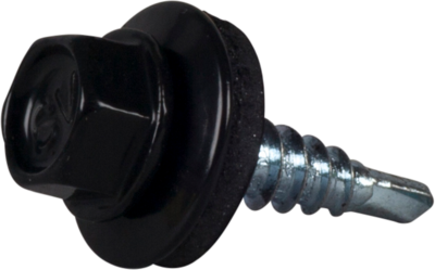 FARMARSKRUV SVART 4,8X20 250ST MED BORRSPETS