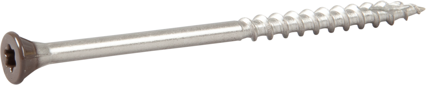 FASADSKRUV ROSTFRI/SYRAFAST A4 M.BRUN 4,4X72