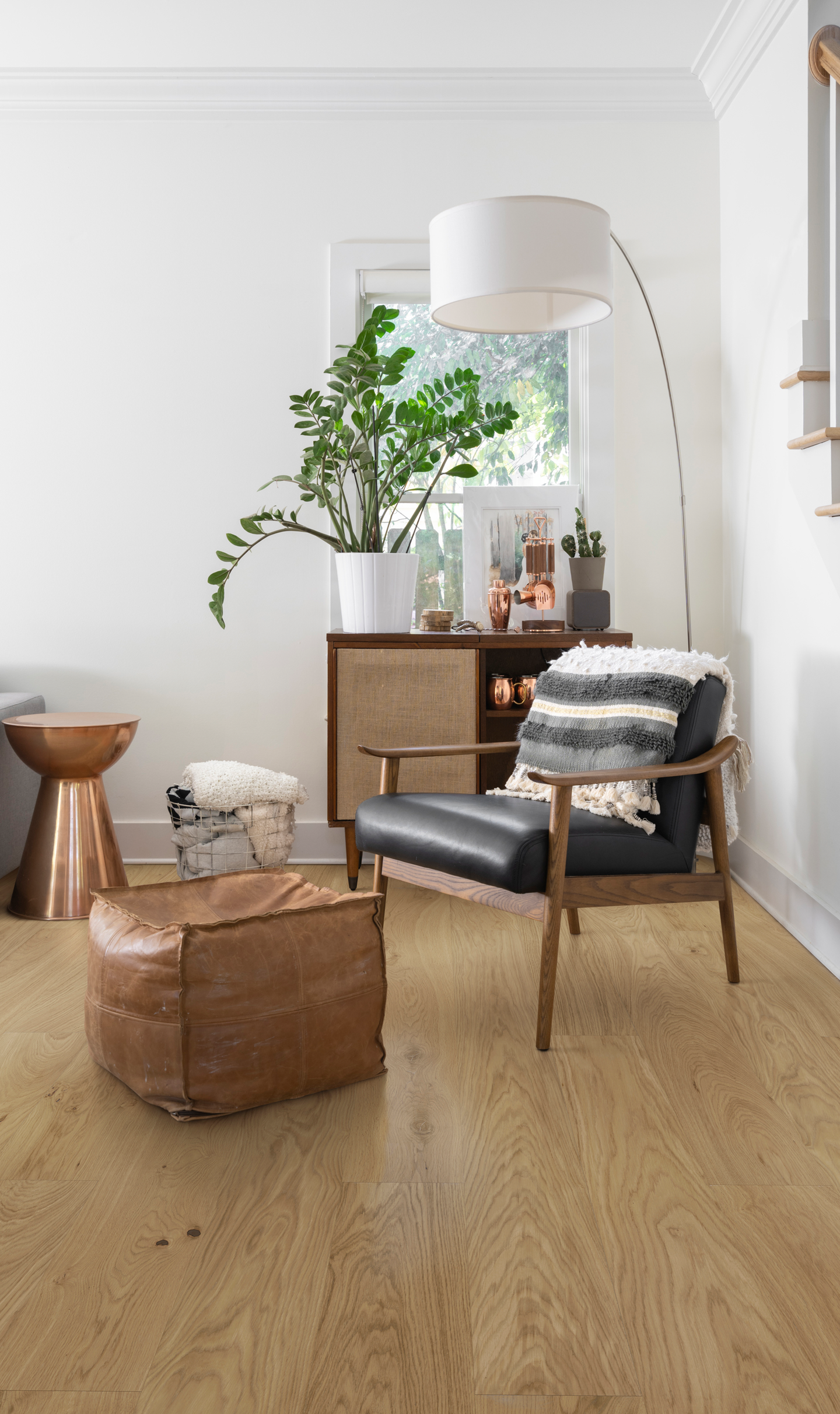 Kovetettu puulattia tammi Kvarnby 3.0 XL Natural mattalakka KL33