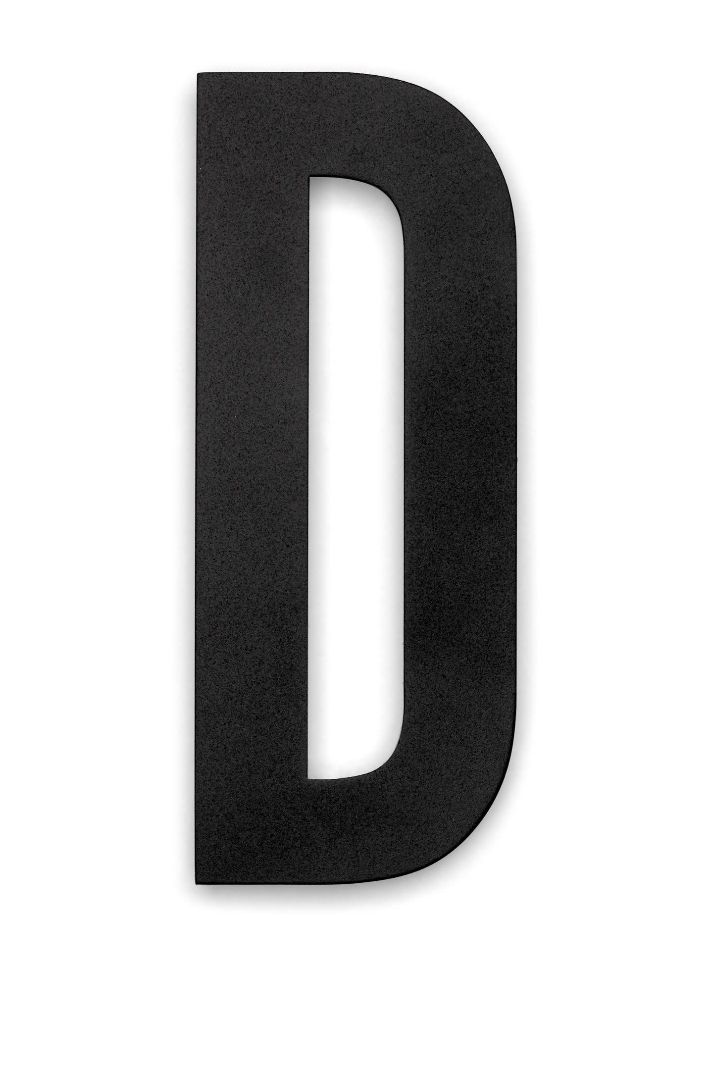 BOKSTAV HABO WORK D SVART 118MM