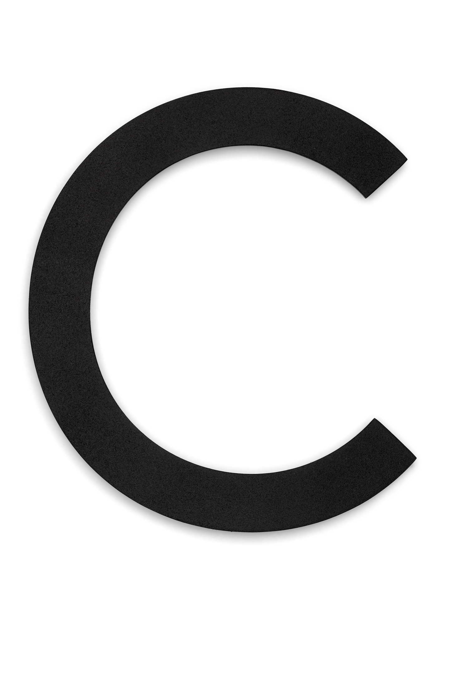 BOKSTAV HABO HOME C SVART 146MM