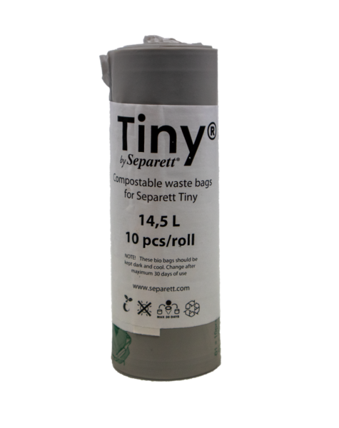 PÅSE SEPARETT KOMPOSTERBAR TINY 10ST