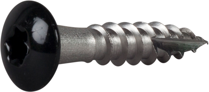 RÄNNKROKSKRUV ESSVE SVART 4,8X25 20ST