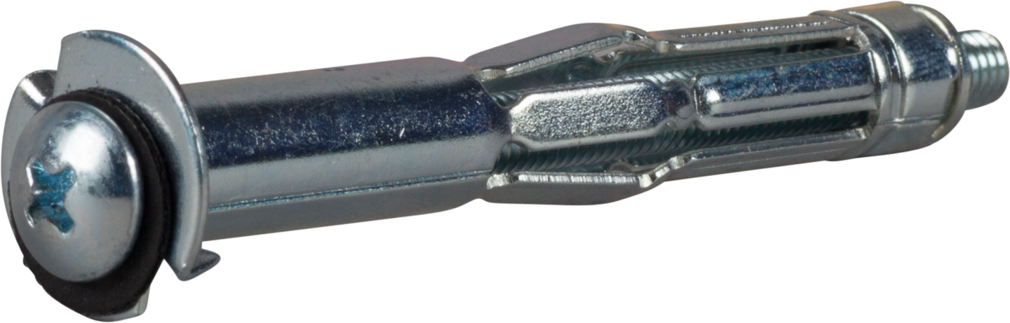 METALLEXPANDER ESSVE SAM FÖR DUBBELGIPS MED SKRUV M5 4ST