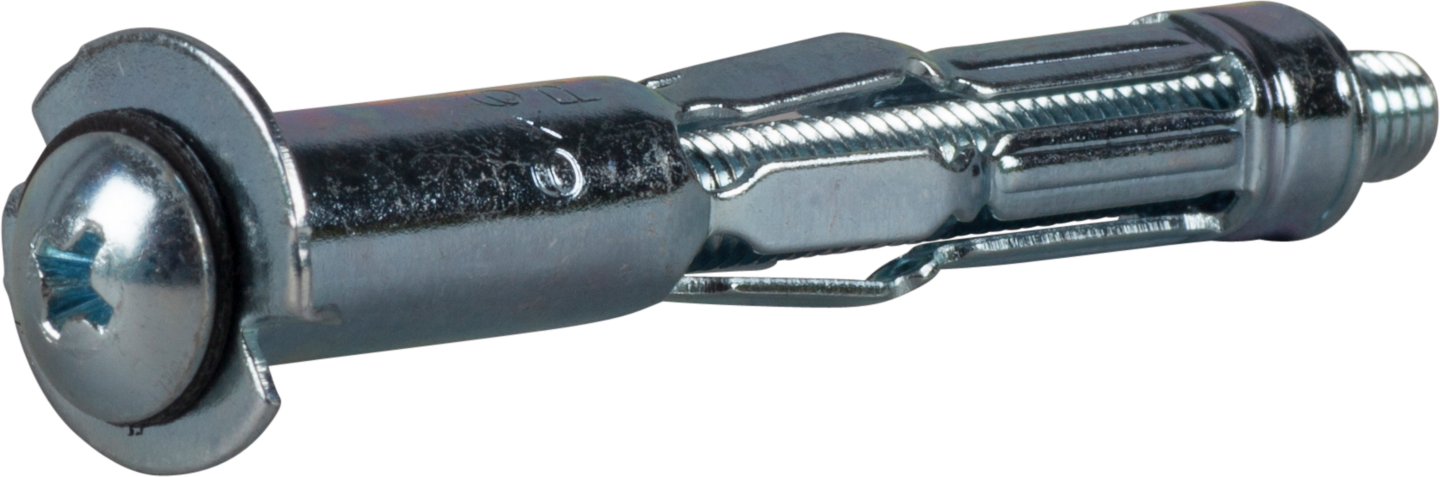 METALLEXPANDER SAM FÖR DUBBELGIPS MED SKRUV M6 4ST