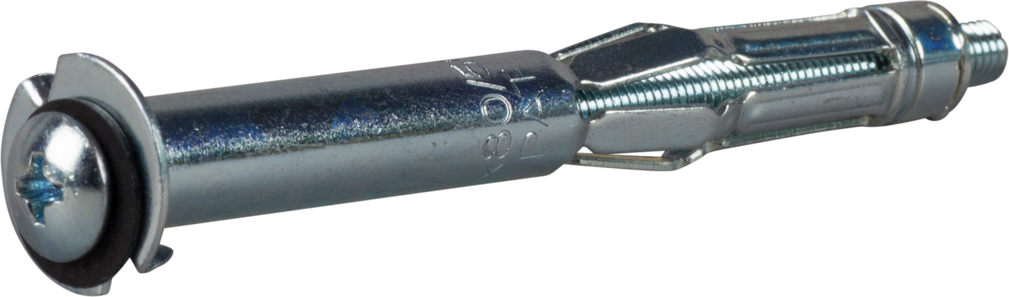 METALLEXPANDER ESSVE SAM FÖR TRIPPELGIPS MED SKRUV M5 4ST