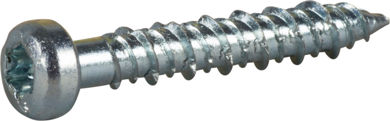 BETONGSKRUV ECS-PS KULLRIGT HUVUD TX40 FZB 6,3(5)X40 8ST