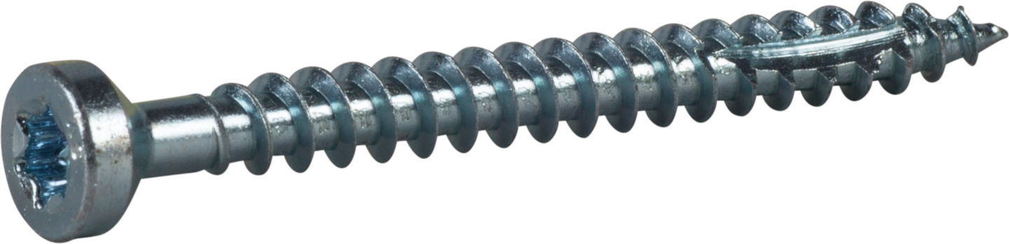 TRÄSKRUV INDU-PROG 6X65 100ST TX30 LÄTT DÖRR/FÖNSTERMONTAGE