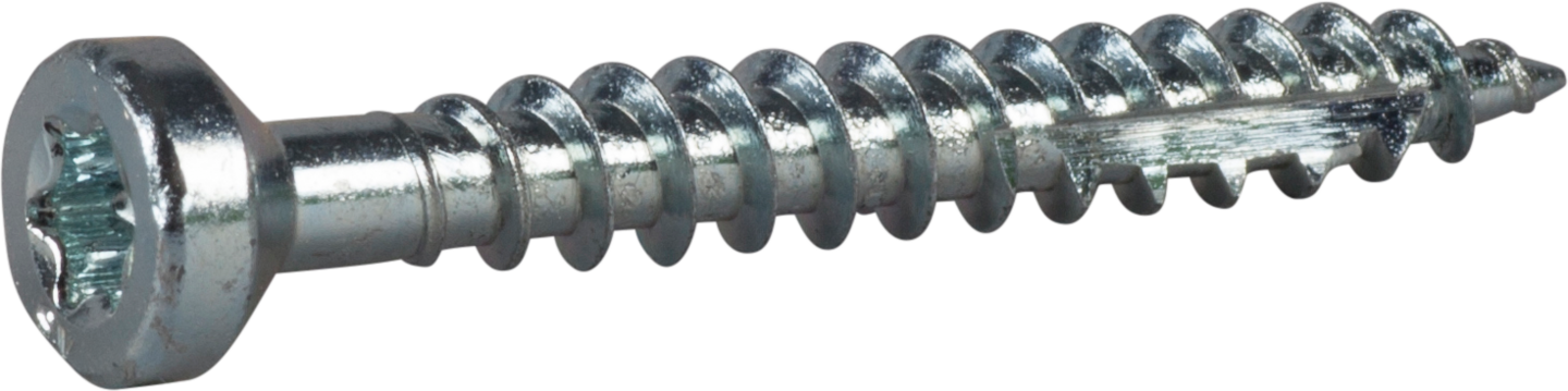 TRÄSKRUV INDU-PROG 6X50 100ST TX30 LÄTT DÖRR/FÖNSTERMONTAGE