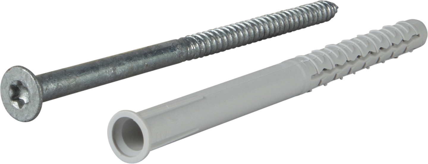 FASADPLUGG ESSVE GXL SKRUV FÖRSÄNKT HUVUD TX40 FZV 10X140 4ST