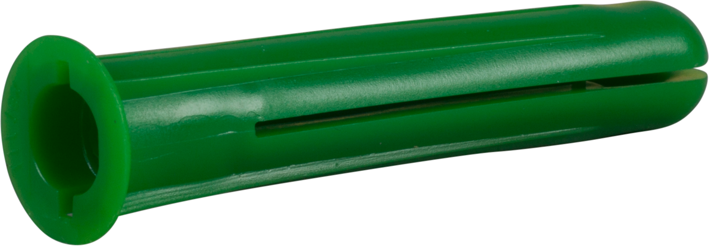 PLASTPLUGG GRÖN 50ST 12,0X60MM