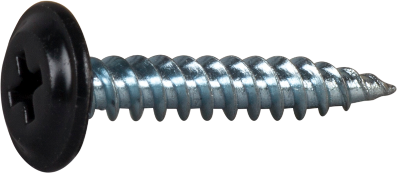 MONTAGESKRUV ESSVE MED VASS SPETS PH2 SVARTLACKERAD 4,2X25 250ST