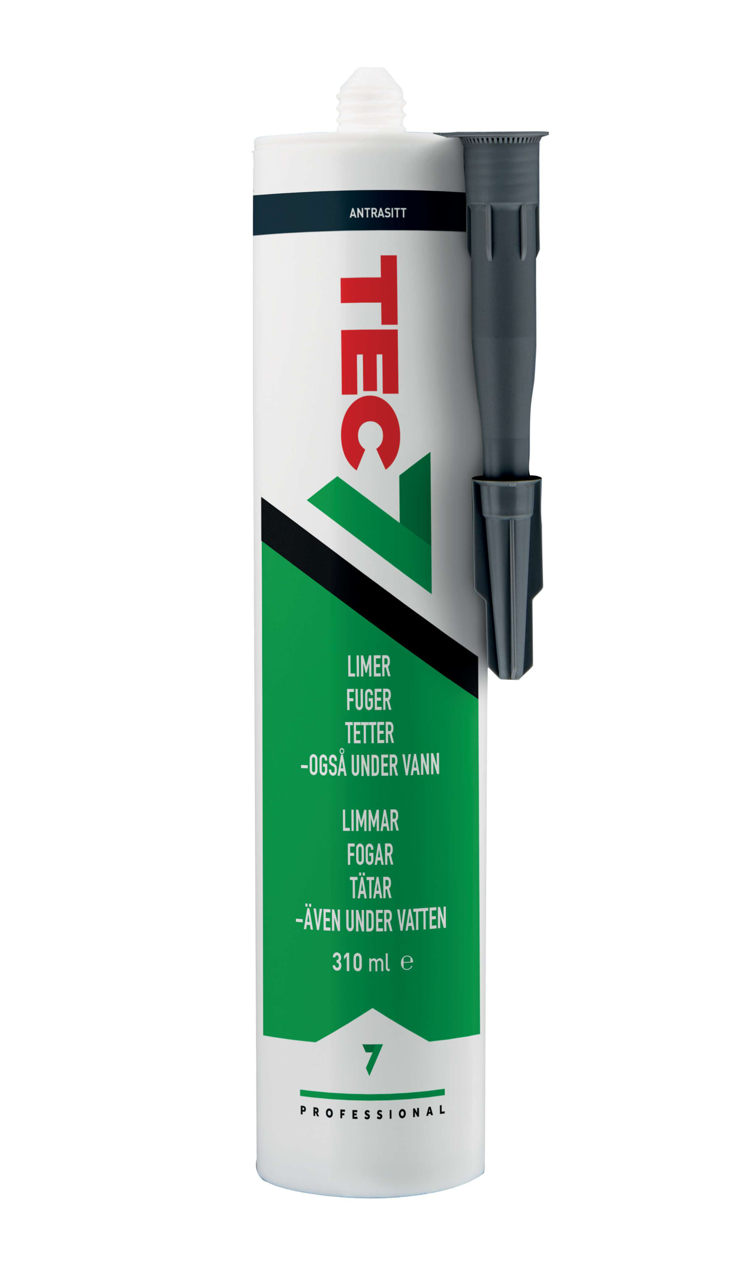 LIM&FOG TEC7 ANTRACIT 310ML RELECTA MS-POLYMER