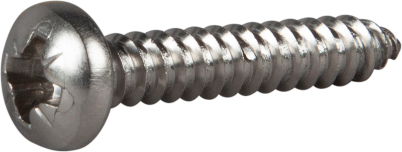 PLÅTSKRUV ESSVE RUND SKALLE ROSTFRI SYRAFAST A4 5,5X32 6ST