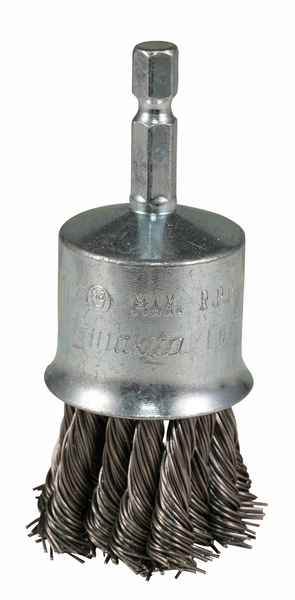Teräsharja Makita 28mm pensseliharja punottu rst 1/4in