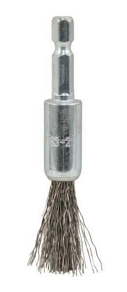 Teräsharja Makita 12mm pensseliharja poimutettu rst 1/4"