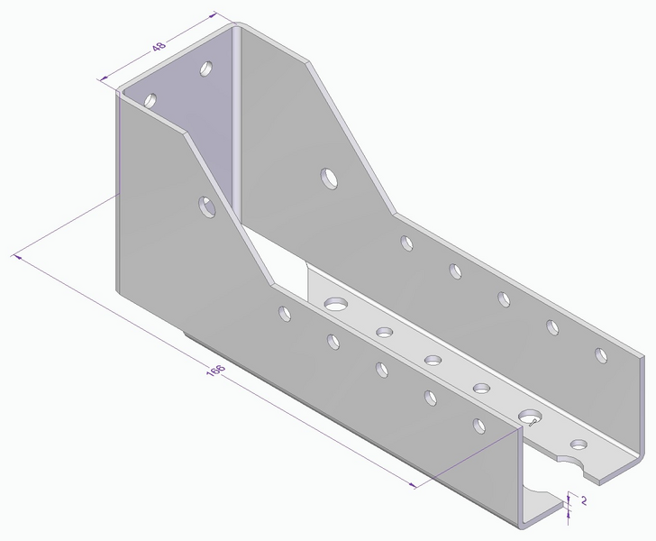 BALKSKO ESSVE INVÄNDIG CE 48X166