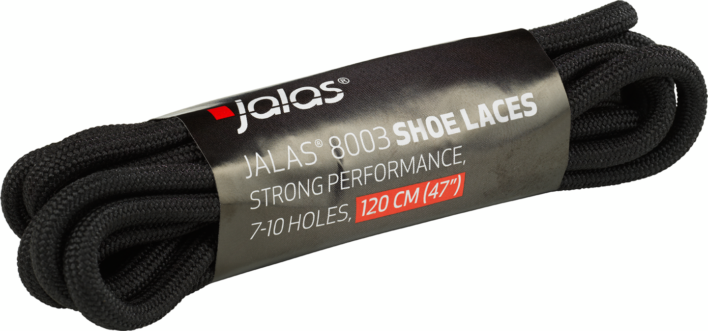SKOSNÖRE JALAS 8003 SVART 100CM