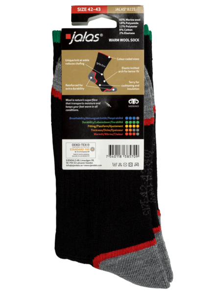 STRUMPA 8221 JALAS STL 36-38