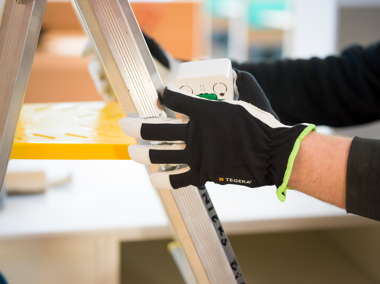 LÄDERHANDSKAR 511 TEGERA STL 9