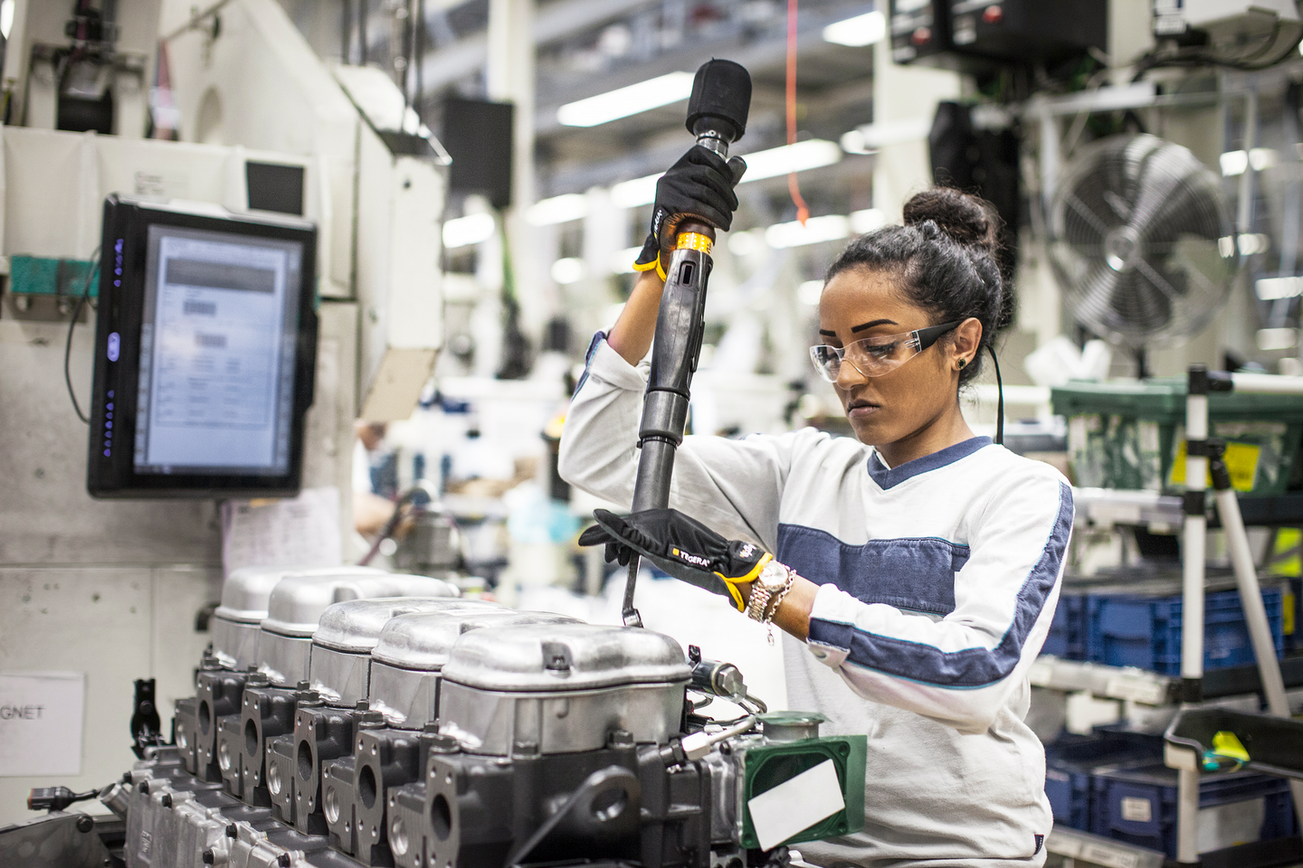 LÄDERHANDSKE TEGERA 6614 10