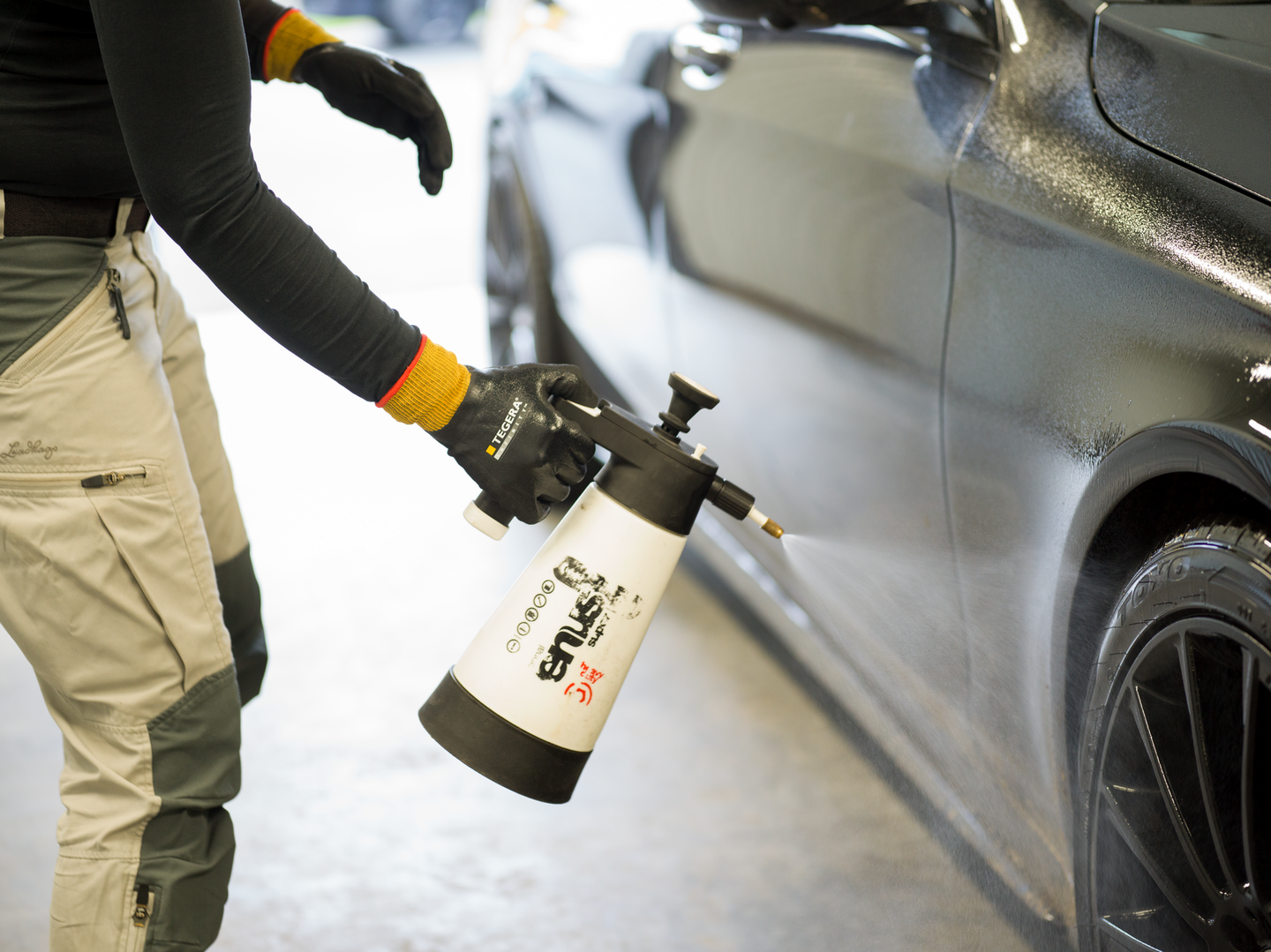 HANDSKE 8803R  7 SYNTETDOPPAD TEGERA