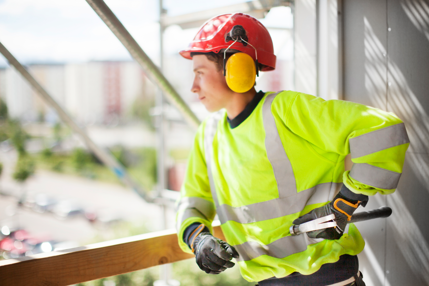 MONTAGEHANDSKE 9105 TEGERA 10 KARDBORRKNÄPPNING
