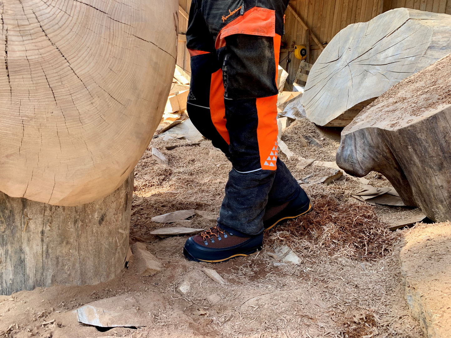 SKYDDSKÄNGA/LÄDERSTÖVEL JALAS CHAINSAW GTX STL 44