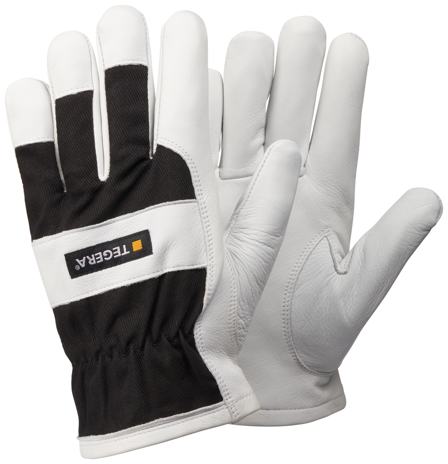 ARBETSHANDSKE  25 EJENDAL  8 NÖTNARV VIT/BLÅ