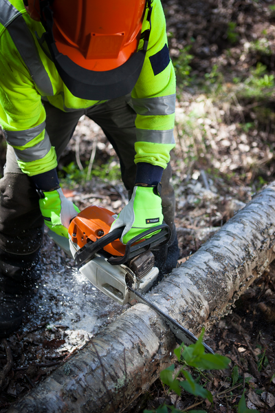 Käsineet TEGERA 951 moottorisaha viiltosuojattu EN 388