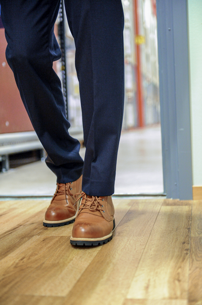 SKYDDSKÄNGOR/LÄDERSTÖVLAR JALAS 2128 STL 43