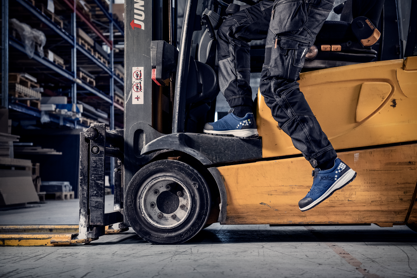 SKYDDSSKO 7158 JALAS BLÅ 38 ZENIV EV